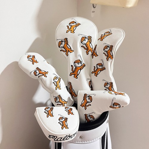 Malbon golf club head covers - head,
