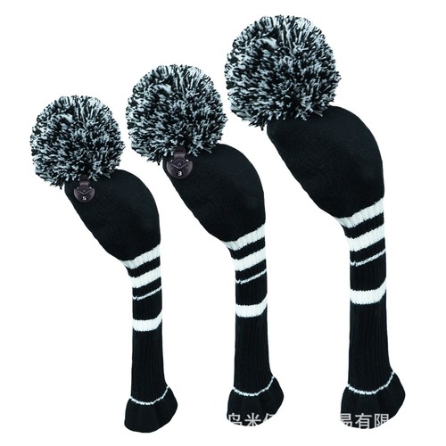 Double pom golf headcover - double,