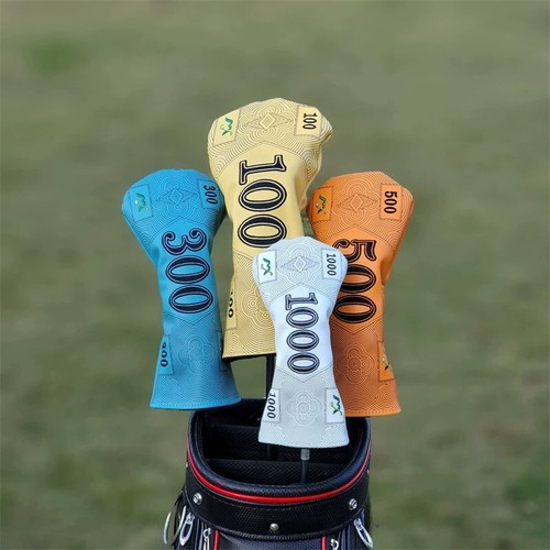 Monopoly money golf headcover - money,