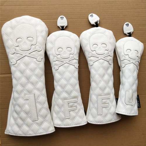 White skull golf wood - golf,