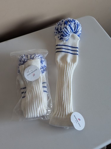 Knitted pom headcovers lot of - knitted, (lot