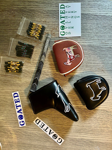 Goated goat putter head - goat, covers