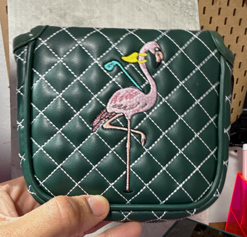 Pinktee golf quilted flamingo - pinktee,